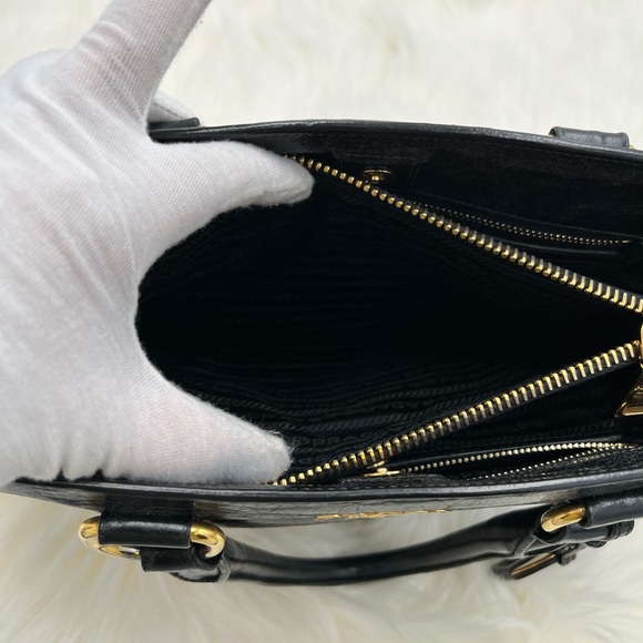 ♦️Prada vitello Shine satchel/shoulder bag - Picture 7 of 11